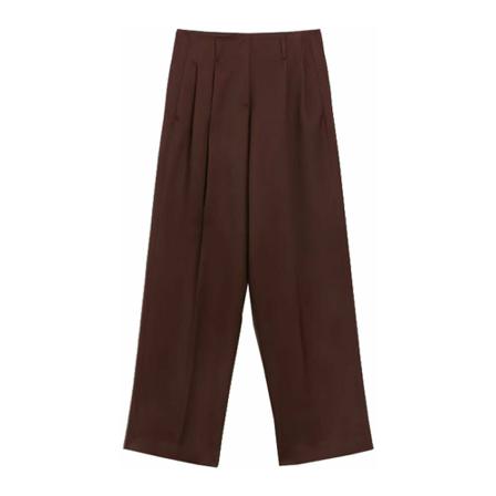 Golden Goose Wide Byxor brun, Dam Byxor, Dam, Storlek: XS