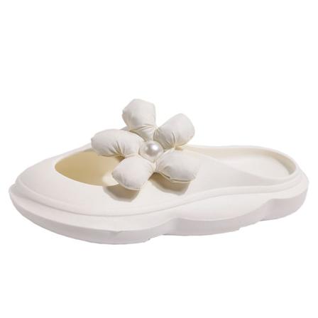 Kvinnor Slip På Sommar Tofflor Stängda Tå Slides