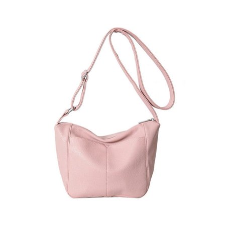 FashionBag Dumpling -olkalaukku tytöille naisille, rento laukku naisille, käsilaukku, crossbody-laukku, yksivärinen trendikäs laukku, valkoinen