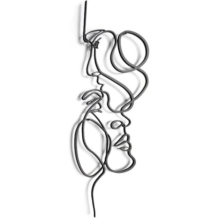 Taidemetalli seinätaide makuuhuoneeseen Minimalistinen muotoilu Seinäveistokset