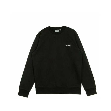 Carhartt Wip, Sweatshirts Zwart, Heren, Maat:L