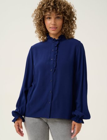 Cream Crvenea Shirt - Blue - 44