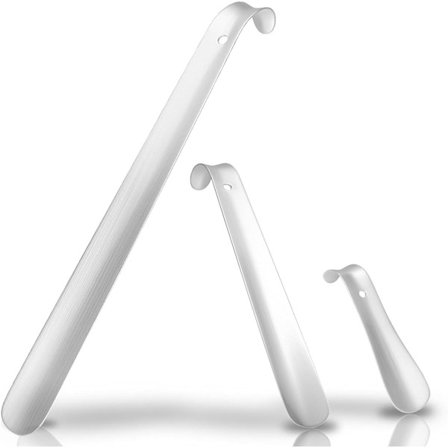 Sko-horn, 3 dele 41cm&29cm&15cm Lang sko-horn Metal Lang håndtag