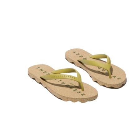 Asportuguesas, Flip Flops Geel, Dames, Maat:39 EU