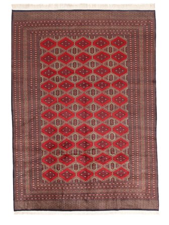 Pakistan Bokhara 3Ply Rug Oriental Dark Red/Brown (Wool, Pakistan)