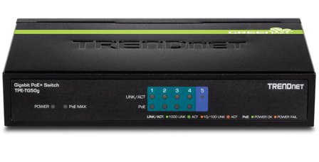 TRENDnet TPE-TG50g Switch, Datamaskin & surfing