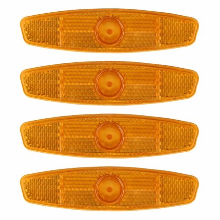 Stycke Cykelreflektors Ekrar Reflektorer för Mountainbike Landsvägscykel Säkerhet