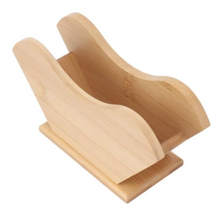 Kaffefilterholder Papirstativ Beholder Kaffepapir Opbevaringsstativ til Kegleform og Flad Bund