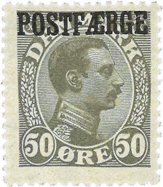 Danmark 1922 - Postfærgemærke AFA 7a - Postfrisk