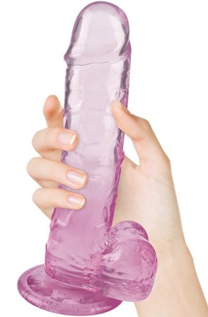 Crystal Pleasures Dual Color Pink 18 cm - Woome.pl