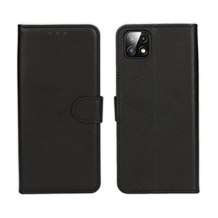 Samsung Galaxy A22 5G Plånboksfodral med Stativ Färg Svart