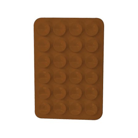 5 st silikonsugproppar för telefonfodral, självhäftande fäste, kompatibelt med iPhone och Android mobiltelefoner