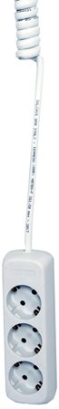 Elit 1172585 Hänguttag 3 uttag, jordad, Strömbrytare & vägguttag