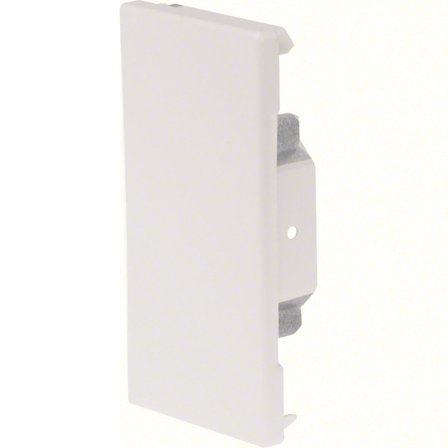 Hager BRS6513069016 Ändstycke för fönsterbänkskanal, 65x130 mm, Installationsmaterial