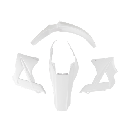 Plastic set Rtech Zwart - Gas Gas EC 300 2010-2010