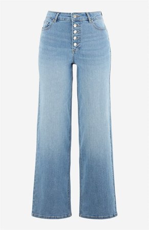 Cellbes of Sweden - Stretchjeans med hög midja - ljusblå / denim - för damer - 52
