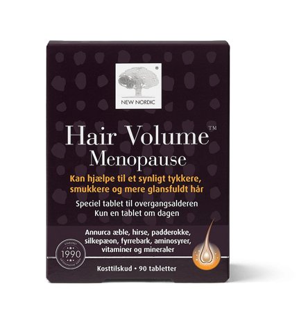 New Nordic Hair Volume Post Menopause 90 tabl, Helse & Madvarer, Hud, Hår & Negle, Kosttilskud Til Håret