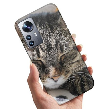 Xiaomi 12 Pro - Skal/Mobilskal Sovande Katt