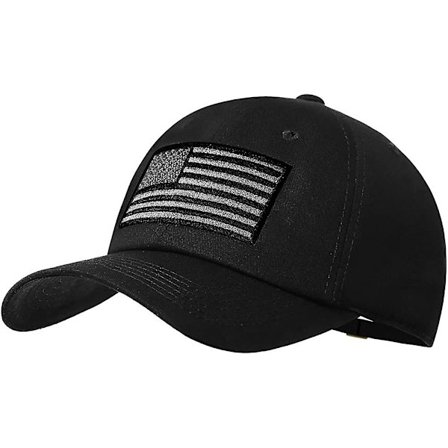 Amerikansk flag hat mænd kvinder justerbar Usa baseball cap lav profil plain dad