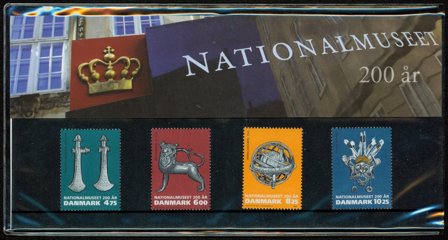 Danmark 2007 - Nationalmuseet 200 år - AFA souvenirmappe 72