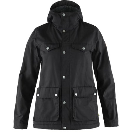 Fjällräven Dam's Greenland Winter Jacket in Black | Size: XL, G-1000/Supreme Microloft/Polyester