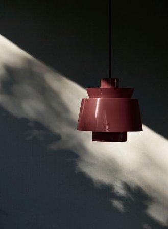 UTZON JU1 PENDEL. DARK BURGUNDY