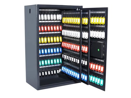 PAVO Nyckelskåp Security 300 nycklar grå - Lyreco - Kontorsmöbler och inredning - Skåp och hyllor - Nyckelskåp och tillbehör