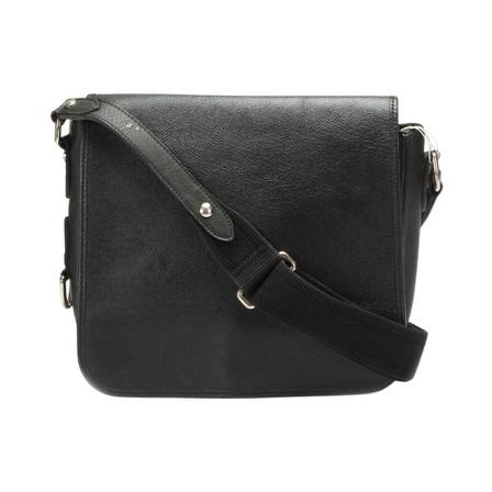 Louis Vuitton Vintage, Pre-owned Taiga Roman PM bag Zwart, Dames, Maat:ONE Size