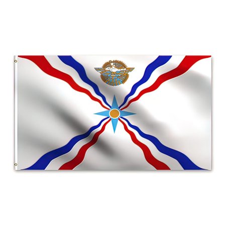 Assyrisk flagg - 150 x 90 cm