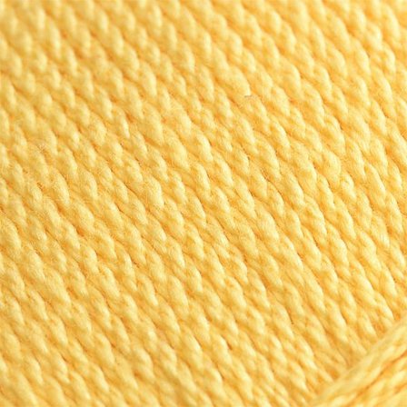 Merc. Cablé 12/6 Virkgarn Gul