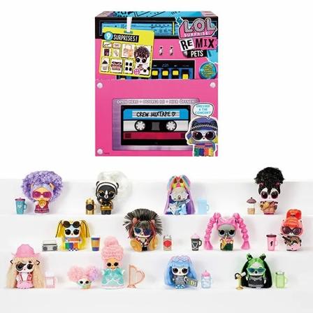 L.O.L. Surprise Remix Pets - 9 Surprises with Real Hair & Surpri