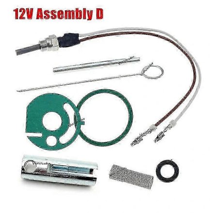12v Varmelegeme Dele Gløderør Keramisk Stift+ Pakninger+Sil+ Skruenøgle 252106011000 Til Eberspacher Hydronic D4wsc D5wsc 12V Assembly D