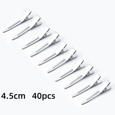 40STK Hårklemmer Duck Bill Hårnål 4,5CM 4,5CM
