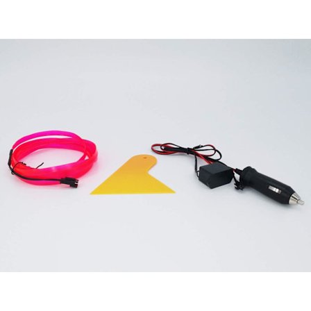 El Wire 5m/16ft Neonrör Ljus Bil Inredning Trim Ljusremsa Annons