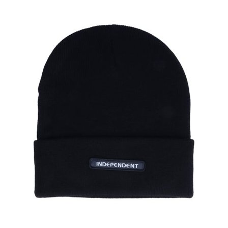 Independent - Svart cuff Beanie - Groundwork Beanie Black Cuff @ Hatstore