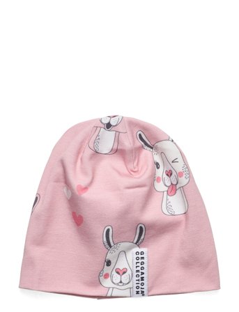 Bamboo Beanie Pink Lama Pink Geggamoja