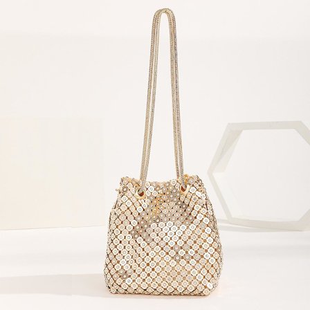 15x10x15cm aften Clutch taske med rhinsten til kvinder