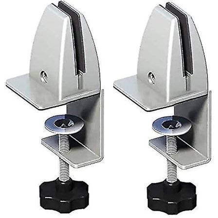 Näytön väliseinäkiinnike, 2 kpl toimiston työpöydän jakajan kiinnike