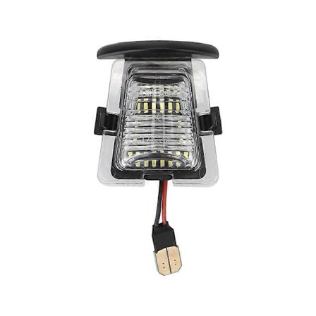 1 st Bil LED Registreringsskylt Lampa Vattentät LED Bakre Stötfångare Tag Lampa Passar för Jeep Wrangler JK JKU 2007-