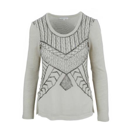 Patrizia Pepe, jumper Grijs, Dames, Maat:S