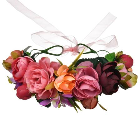 Brud Dame Hodeplagg Pannebånd Tilbehør Håndlaget DIY Boutique Simulering Garland