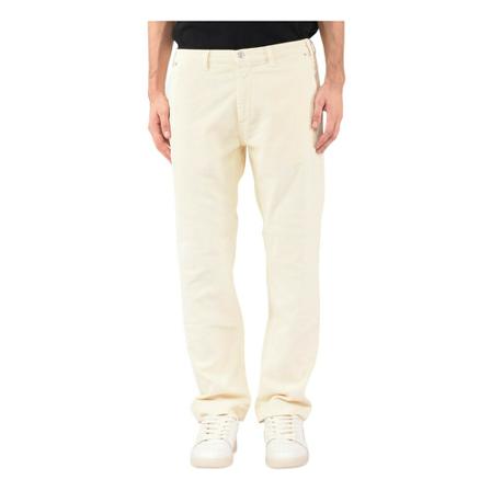 Mauro Grifoni, Wide Trousers Geel, Heren, Maat:W36