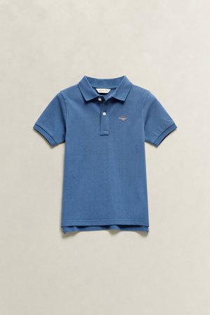 GANT Kinder Piqué Poloshirt (92) Blau