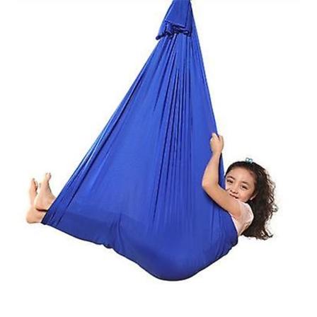 Aerial Yoga Terapi Svingesæt & Hængekøje Kit Til Fleksibilitet & Smertelindring) - størrelse, farve: 100*280cm