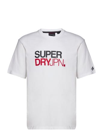 Sportswear Logo Loose Tee T-shirts Short-sleeved Hvit Superdry*Betinget Tilbud