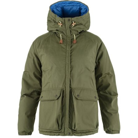 Fjällräven Women's Daunenjacke No. 16 in Laurel Green/Grün, Daune/G-1000 | Size: Small