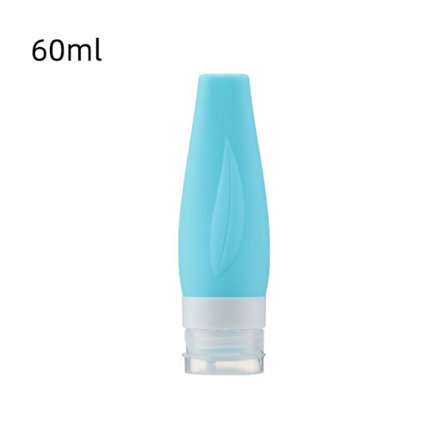 Reiseflasker Etterfyllbar flaske BLÅ 60ML 60ML