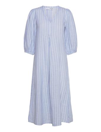 Slfhelina 2/4 Midi Dress B Blue Selected Femme