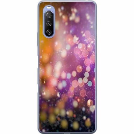 Sony Xperia 10 Iii Lite Genomskinligt Skal Glitter