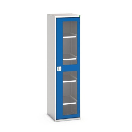Industrial clear door cabinet BOTT , 525x550x2000 mm